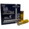 20 Gauge – Fiocchi Field Dynamics #8 Lead Shot 2-3/4″ Plastic Hull – 25 Rounds